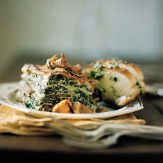 Wild Mushroom and Spinach Lasagna