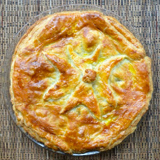 Beef, Ale, and Marmite Pie