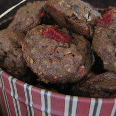 Double Chocolate Cherry Cookies