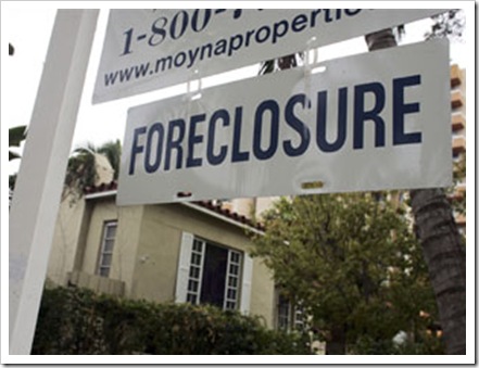 foreclosure sign
