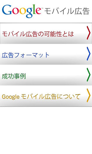 Googleモバイル広告