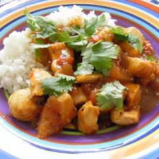 Chicken Curry With Mango Chutney