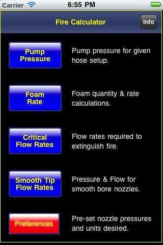 Firefighter Calculator