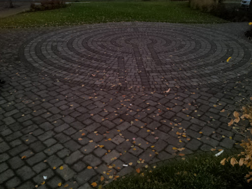 Labyrinth Concrete Art