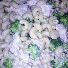 Chicken and Broccoli Alfredo Pasta