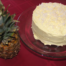 Hula Hula Cake W/ Cool Whip Frosting