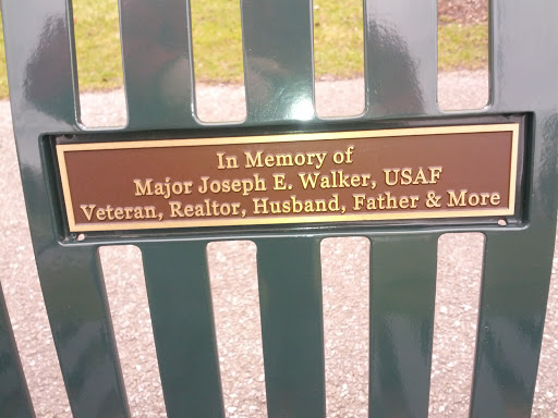Walker Memorial Bench
