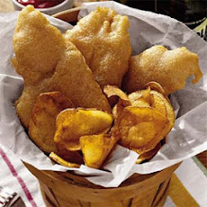 Battered Catfish and Chips