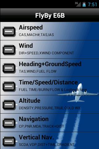 【免費交通運輸App】FlyBy E6B Free-APP點子