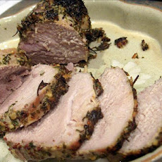Roast Pork With Herb Crust