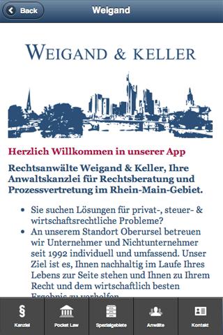 【免費商業App】Weigand & Keller-APP點子