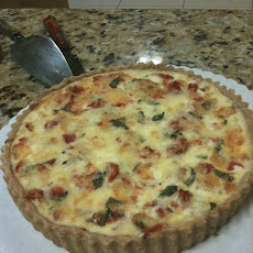 Quiche Caprese