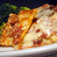 Easy Ravioli Lasagna