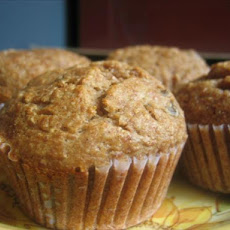 Whole Grain Raisin Muffins