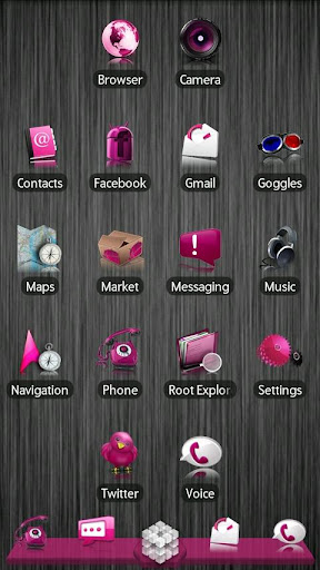 【免費個人化App】Pink ADW Theme-APP點子