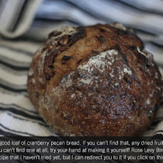 Grilled Goat Cheese with Apple on Cranberry Pecan Bread