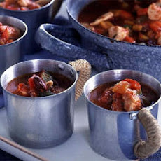 Chilli Chicken Cauldrons (Halloween)