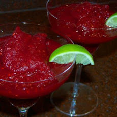 Double Berry Margaritas in the Ice Cream Maker