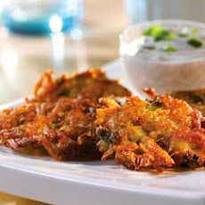 Latkes with Sour Cream-Mushroom Sauce