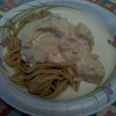 Best Chicken Alfredo (Healthy)