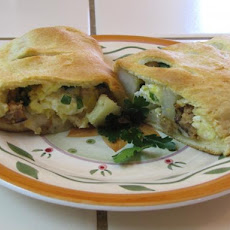 Grand Overstuffed Italian Breakfast Calzones