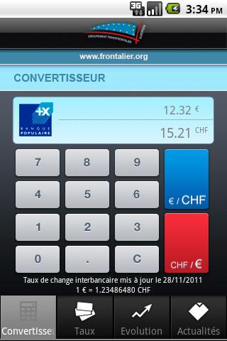 CHF - EUR