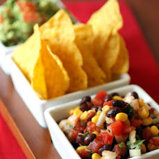 Black bean and corn salsa