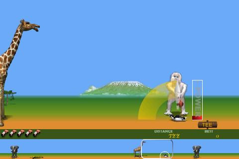 penguin-golf for android screenshot