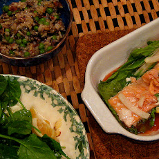 Sesame Salmon Fillets and Bok Choy