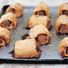 Sausage and Chutney Puffs Recipe