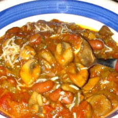 Vegetarian Portobello Mushroom Chili