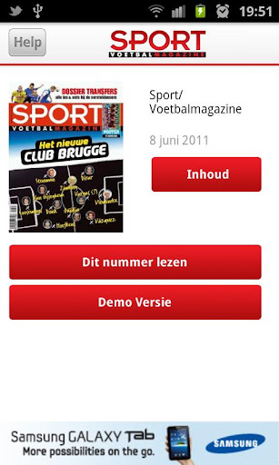 Sport Voetbalmagazine