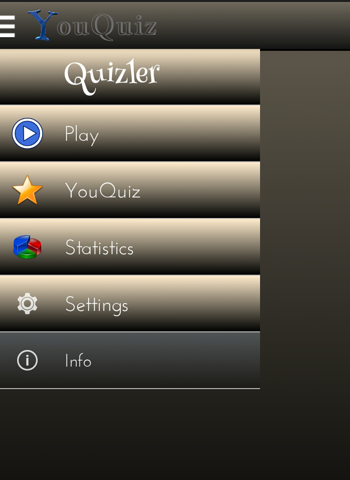 Android application Quiz - YouQuiz screenshort