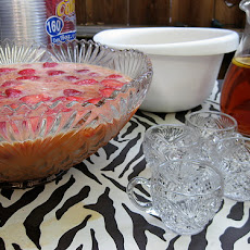 Pomegranate Champagne Punch