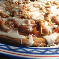 Apple Coffee Cake Pizza