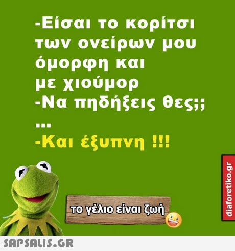 -Είσαι Το κορίτσι Των ονείρων μου όμορφη και με χιούμορ -Να πηδήξεις θες;; Και έξυπνη !!! ΤΟ Υέλιο είναι ζωή 