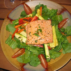 Broiled Salmon Salad