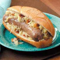 Brats and Sauerkraut