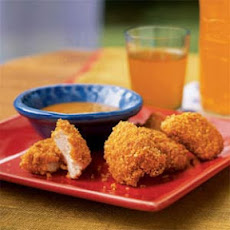 Chicken Nuggets with Mustard Dipping Sauce