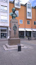 Olaf Rye Statue v. Ryes Plads, Fredericia