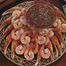 Shrimp and Crab with Cocktail Salsa