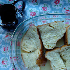 Melty Chocolate-Stuffed French Toast with Citrus Custard