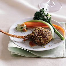 Dukkah-Crusted Lamb Chops with Pomegranate Molasses