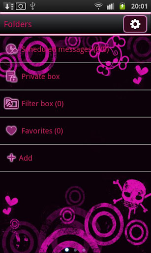 Emo Punk Go Sms Pro