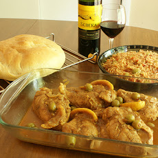 Moroccan Chicken: Made on Stove Top, Crock-Pot or Tagine