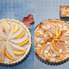Amaretto Peach and Pear Pie