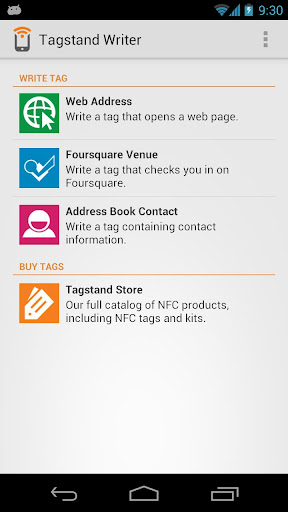 NFC Writer by Tagstand