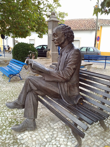 Statue of José Saramago on his Birth Village