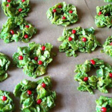 Annette's Corn Flake Marshmallow Wreaths