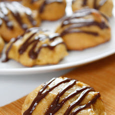 Pumpkin Spice Cookies with Chocolate Glaze